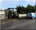 ST3090 : Claas Arion 640 tractor, Pillmawr Road, Malpas, Newport by Jaggery