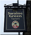 Sign for the Swaine Green Tavern, Bradford
