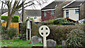 Partridge Green churchyard and nearby houses