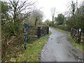 Sustrans waymarker on Granite Way south of Meldon village