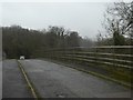 Single-track bridge over A30 near Meldon Woods