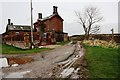 Footpath passing Rosehill Cottage