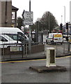 Direction signs at the southern end of Telford Street, Newport