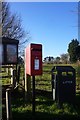 Postbox on Upper Arpinge Road, Paddlesworth