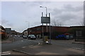 One way system on London Road, Grays