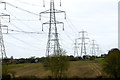 TM2251 : National Grid Power Lines by P Gaskell