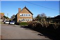 Lickpot Hill (road) joins Vicarage Lane,  Elham