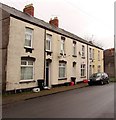 Row of houses on the north side of Dewstow Street, Newport