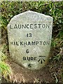 Old Milestone by the B3254, north of Jewell