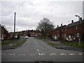 South end of Pennycroft Road, Uttoxeter