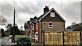 Row of houses on Littleworth Lane