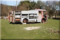 Disused  fire engine at Duskin Farm