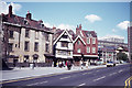 Old buildings at the foot of Christmas Steps, Bristol