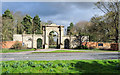 Arch at entry to Attingham Park