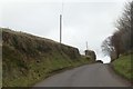 A gap in the hedge, Mill Lane, Exford