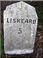 Old milestone by the B3254 in Downgate