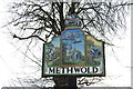 TL7394 : Methwold village sign featuring a Lockheed Ventura ? by Adrian S Pye