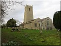 All Saints Church and part of its burial ground at Tibenham