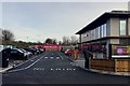 SP2965 : McDonald's car park at Tesco Warwick by Robin Stott