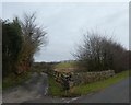 Access track to the farm at Driver