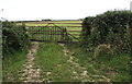 Rusty field gate near Wick in the Vale of Glamorgan