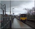 SJ9291 : Train to New Mills Central by Gerald England