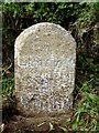 Old Milestone south of Medrose Farm