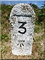 Old Milestone on Bosullow Common