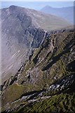 NY1822 : View along Hobcarton Crag towards Grisedale Pike by Colin Park