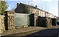 Entrance to Clubmill Reservoir House and Clubmill Terrace houses