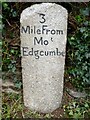 Old Milestone by the B3247 in Millbrook