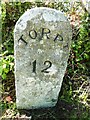 Old Milestone by the B3253 at Widegates