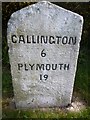 Old Milestone by the B3257, south east of Coad