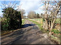 Driveway to Galltfaenan Hall