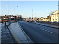 Bus stop and shelter on Manchester Road (A641), Bradford