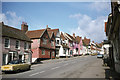 Lavenham, Suffolk - The A1141 through village