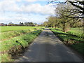 Minor road near to Heathfields