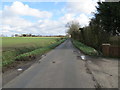 Long Lane at the entrance to Boundary Farm