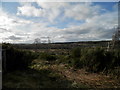 Cleared scrubland above Croygorston