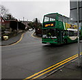 X74 double-decker bus, Chepstow Road, Newport