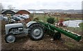 Old tractor, Jamesfield Organic Centre