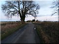 Road heading into Cold Aston