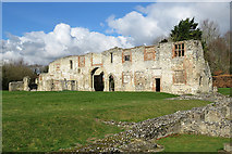 TL8683 : Thetford Priory: the Prior's Lodgings by John Sutton
