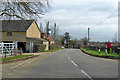 Road towards Belchamp St Paul, Knowl Green