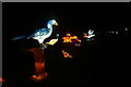 View of bird lanterns in Chiswick House and Gardens