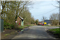 Bus shelter on Bury Road, Harrow Green