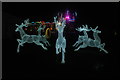 View of stag lanterns in the Lightopia Festival at Chiswick House and Gardens #3