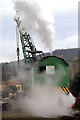 SE0438 : Steam(y) crane, Oakworth goods yard by Chris Allen
