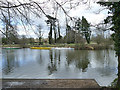 Trentham Gardens: view across the lake