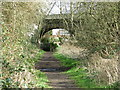 The course of the former Mill Hill East to Edgware railway line west of Sanders Lane (2)